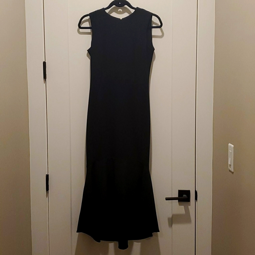 BRAND NEW Calvin Klein Flounce Hem Midi Dress